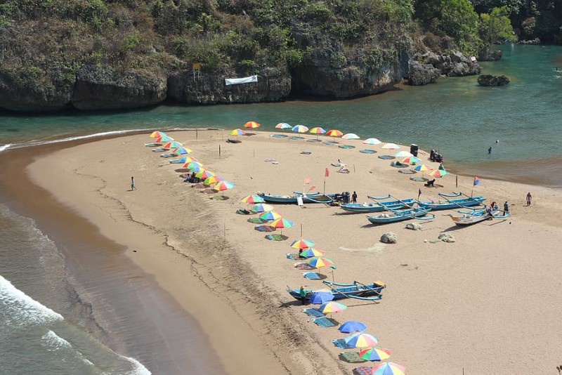Daya Tarik Pantai Baron, Pantai Unik Air Asin dan Air Tawar